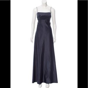 MORGANE LE FAY 100% Silk Gown w Shelf Bust XS